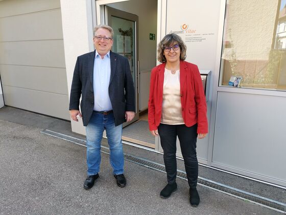 Heike Wöhr und Mirko Witkowski.