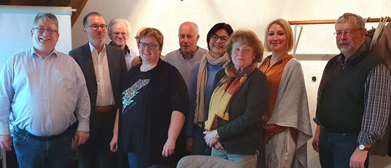 Die Schramberger SPD bei der wbg in Villingen-Schwenningen. Foto: Werner Klank